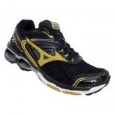Tênis Mizuno Wave Creation 17 Preto e Dourado