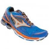 Tênis Mizuno Wave Creation 17 Azul e Laranja