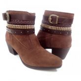 Bota Feminina Café