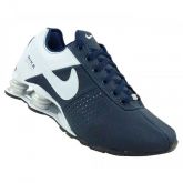 Tênis Nike Shox Deliver Azul Marinho e Branco