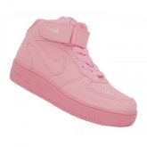 Tênis Infantil Nike Air Force Cano Alto Rosa Bebê