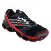 Tênis Mizuno Wave Prophecy 5 Preto e Vermelho