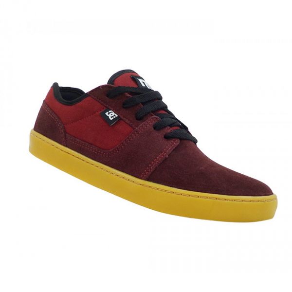 Tênis DC Shoes Tonik S Couro Bordô