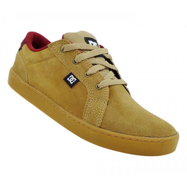 Tênis DC Shoes Council Couro Caramelo